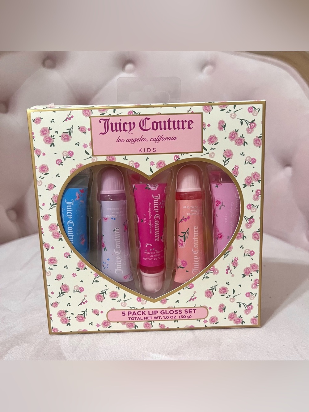 Juicy Couture Kids 5 Pack Lip Gloss Set